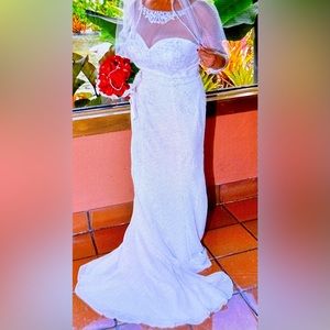 David’s Bridal Wedding Dress.